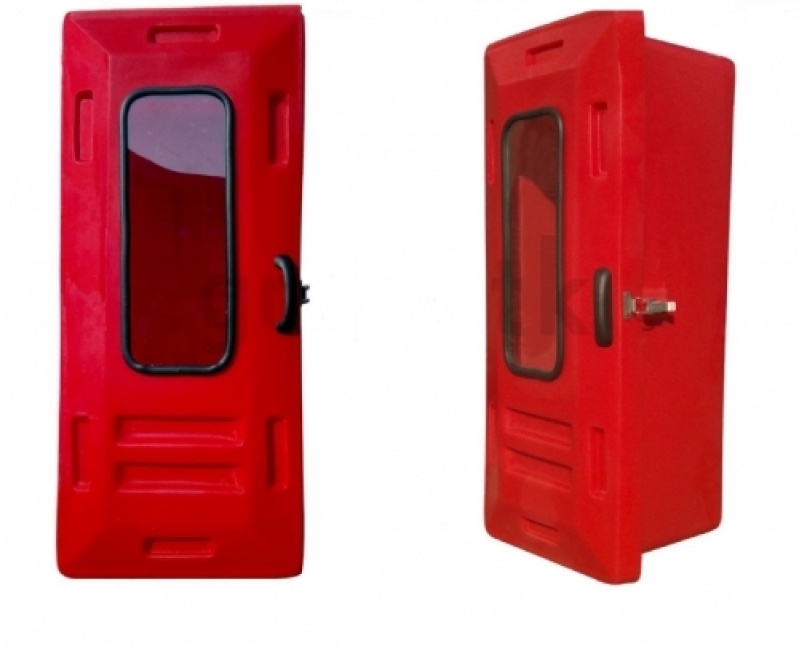 Caixa para Extintores de Incêndio Preço Uberlândia  - Abrigo para Extintor Pequeno