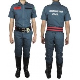 roupa completa para bombeiro civil Embu